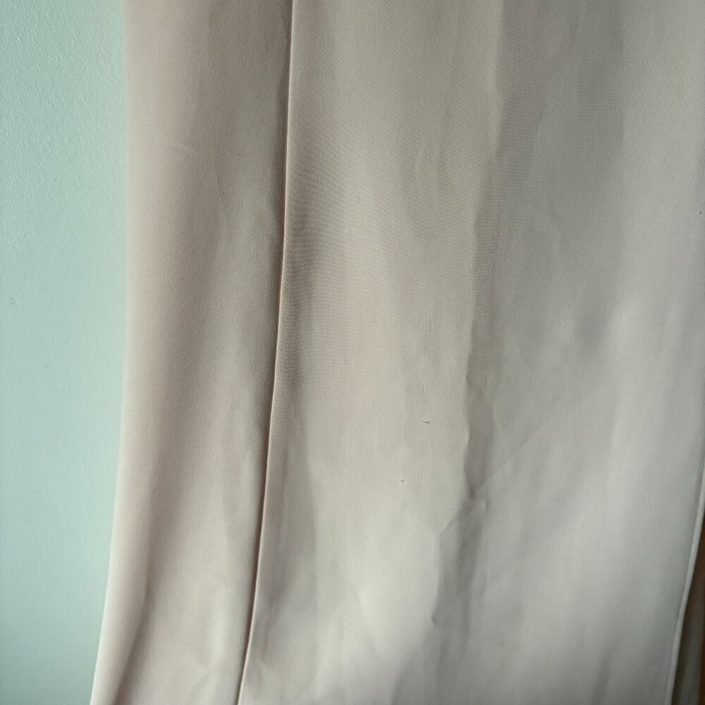 Aritzia Wilfred Novella Midi Dress Soft Pink Blush Size 0 - Picture 8 of 12